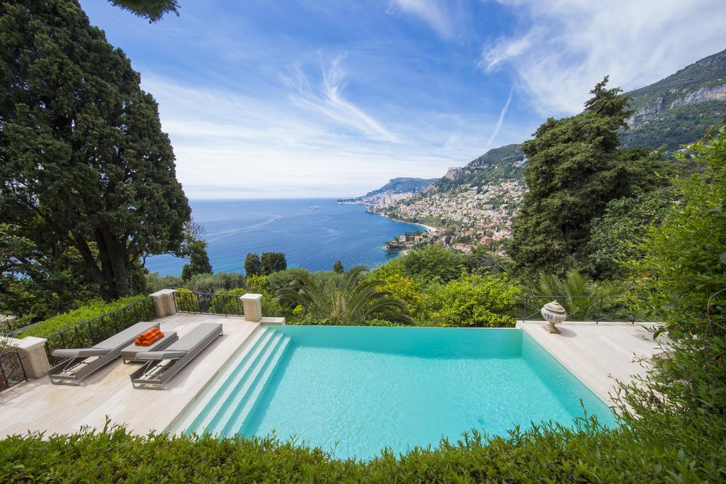 Luxurious Villa Overlooking Monaco Roquebrune-Cap-Martin Exteriér fotografie