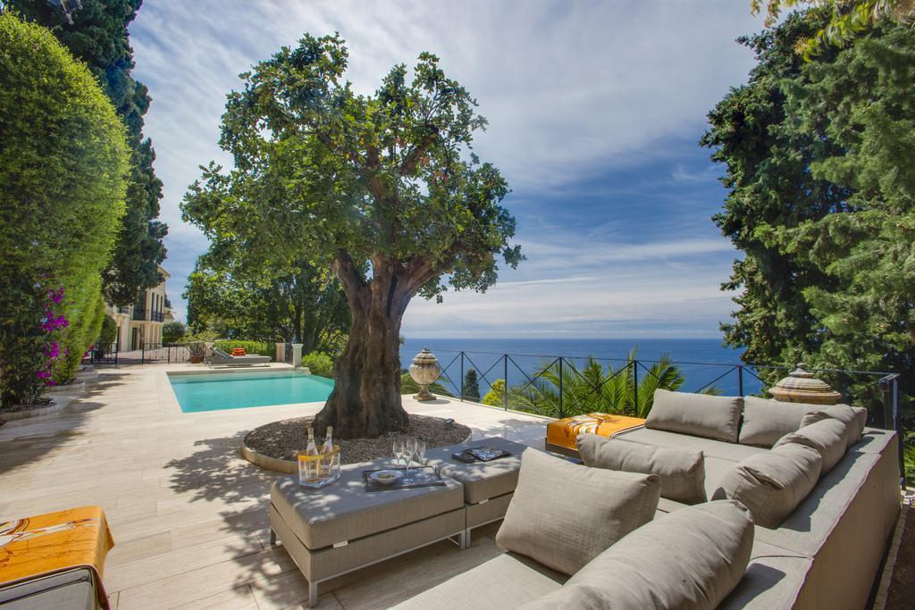 Luxurious Villa Overlooking Monaco Roquebrune-Cap-Martin Exteriér fotografie